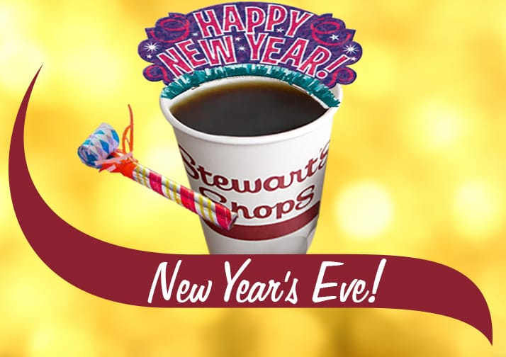 New Years Eve coffee cup
