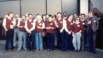 Group of Stewarts Employees