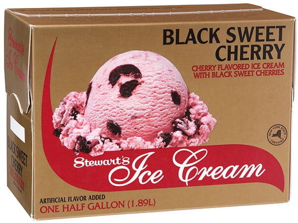 Black Sweet Cherry Ice Cream Half Gallon
