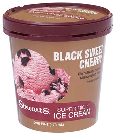 Black Sweet Cherry Ice Cream Pint