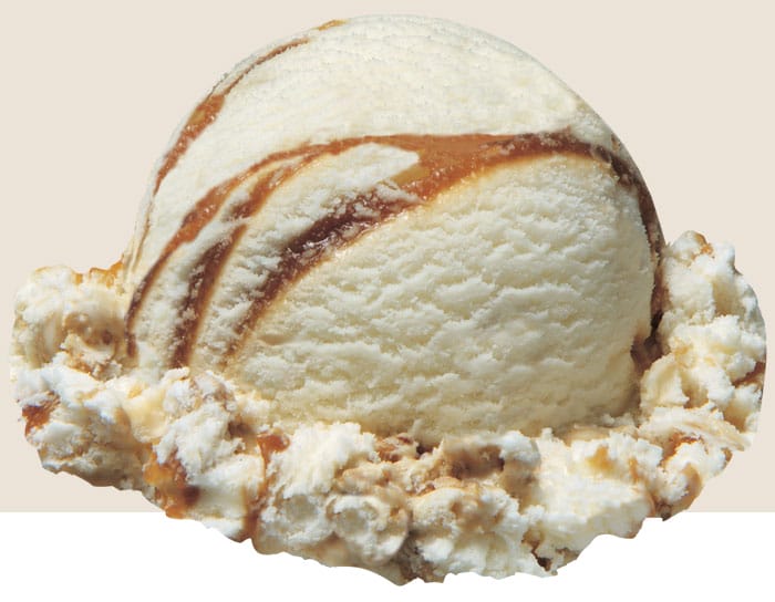 A Scoop of Salty Caramel Gelato Ice Cream