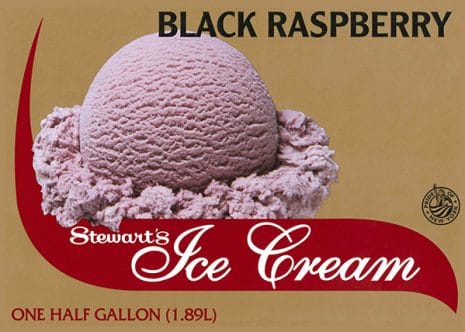 Black Raspberry Box Ice Cream