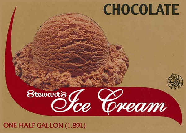 Chocolate ice cream half gallon