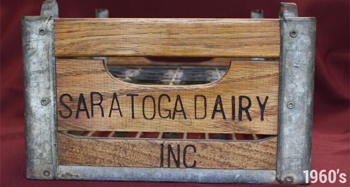Saratoga Dairy Crate