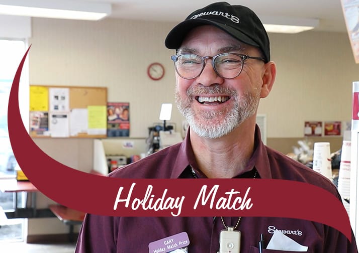 Gary works in Mohawk Ave shop for Holiday Match