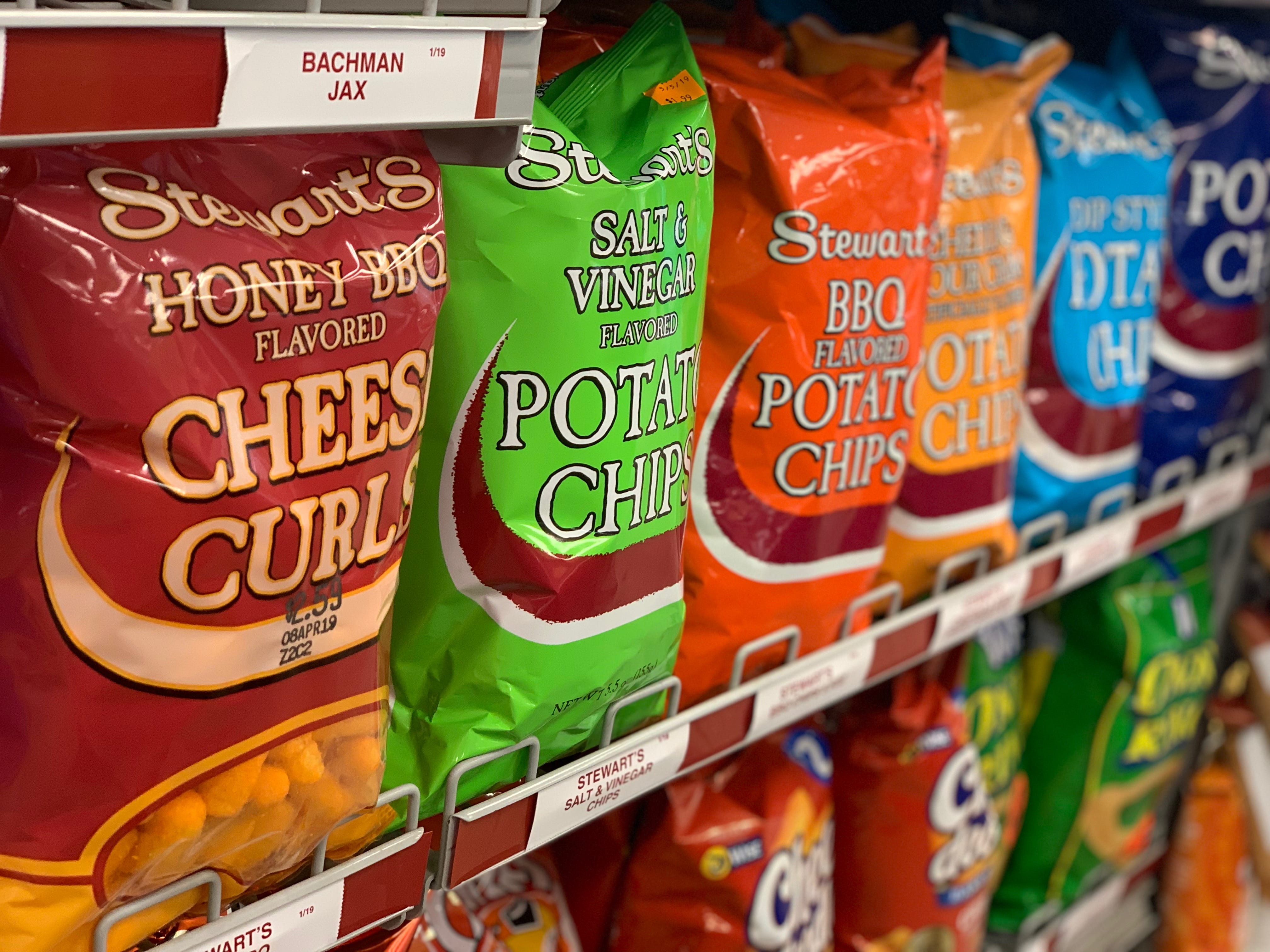 Stewart's Different Types of Chips