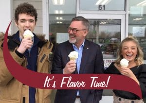 Ice Cream Review with Two Buttons Deep