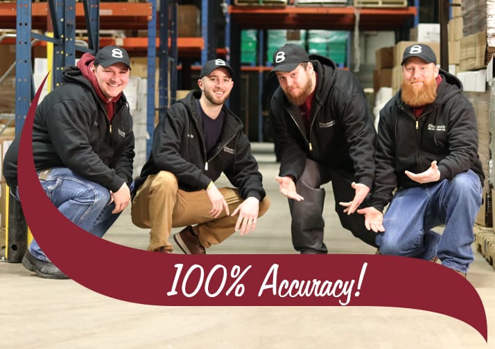 4 Stewart's Employees Awarded for 100% Product Picking Accuracy