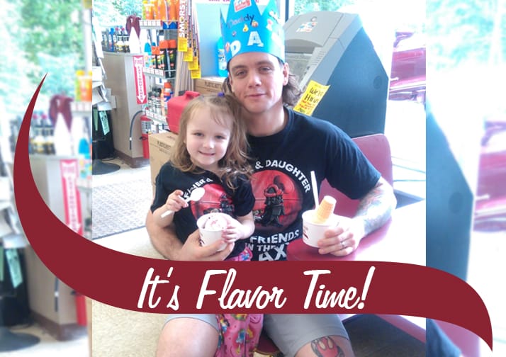 Father's Day 50 cent cones at Stewart's Shops