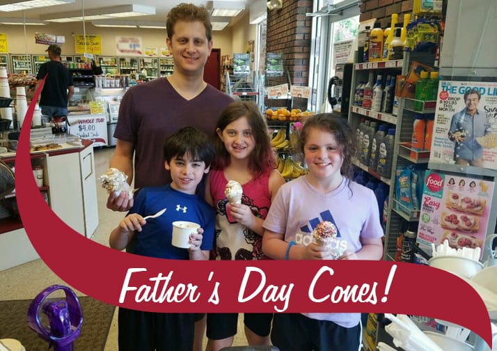 Father's Day Cones