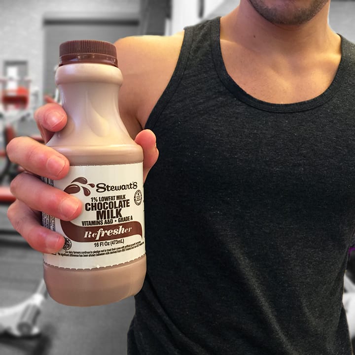 Why Stewart's Chocolate Milk is the Perfect Recovery Drink Stewart's