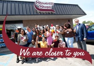 Stewart's Shops Canton Shop Ice Cream Event Group Shot