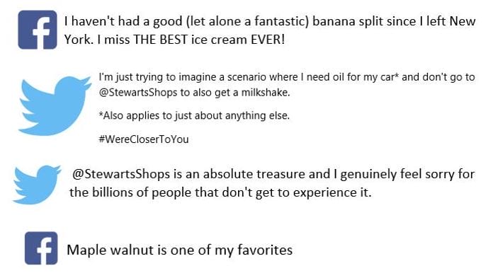 social media compliments