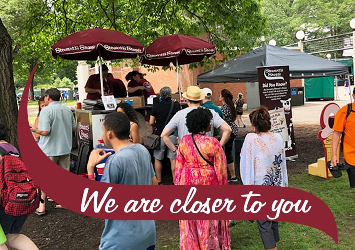 Ice Cream Booth at Jazz Fest