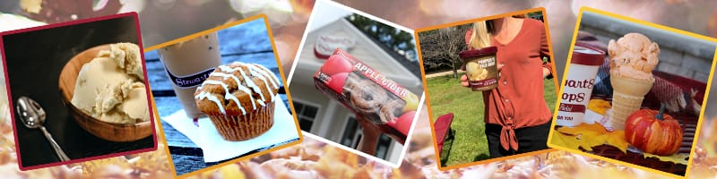 fall imagery and flavors