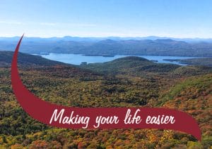 Adirondack Mountains Making Your Life Easier