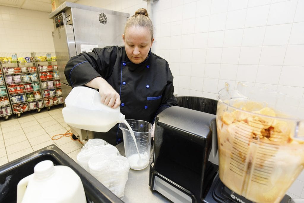 Making the Smoothies