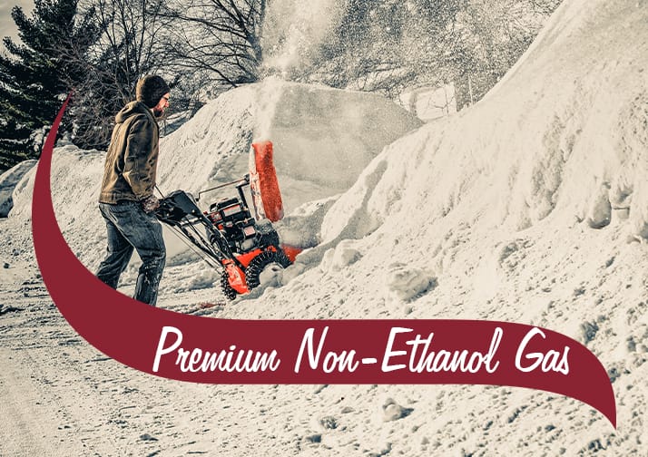 premium non-ethanol gas