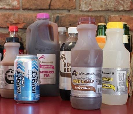 Stewarts shops refreshers and beverages