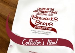 Stewart's Shops Plastic Bag