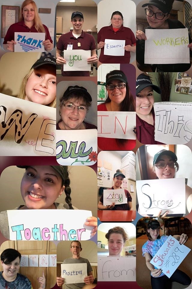 Thank you to the Essential Workers!