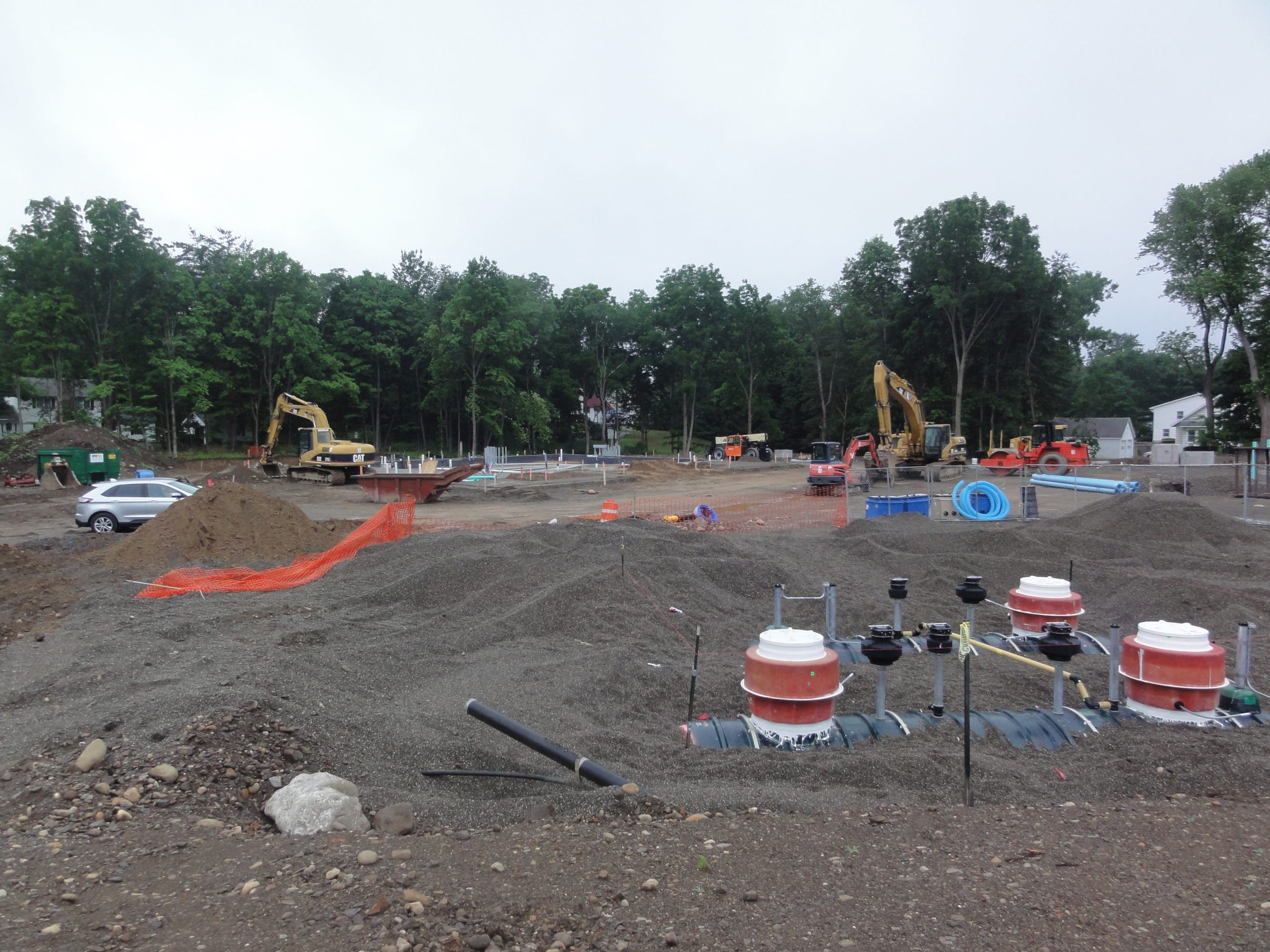 Site of the new Schodack shop pre construction