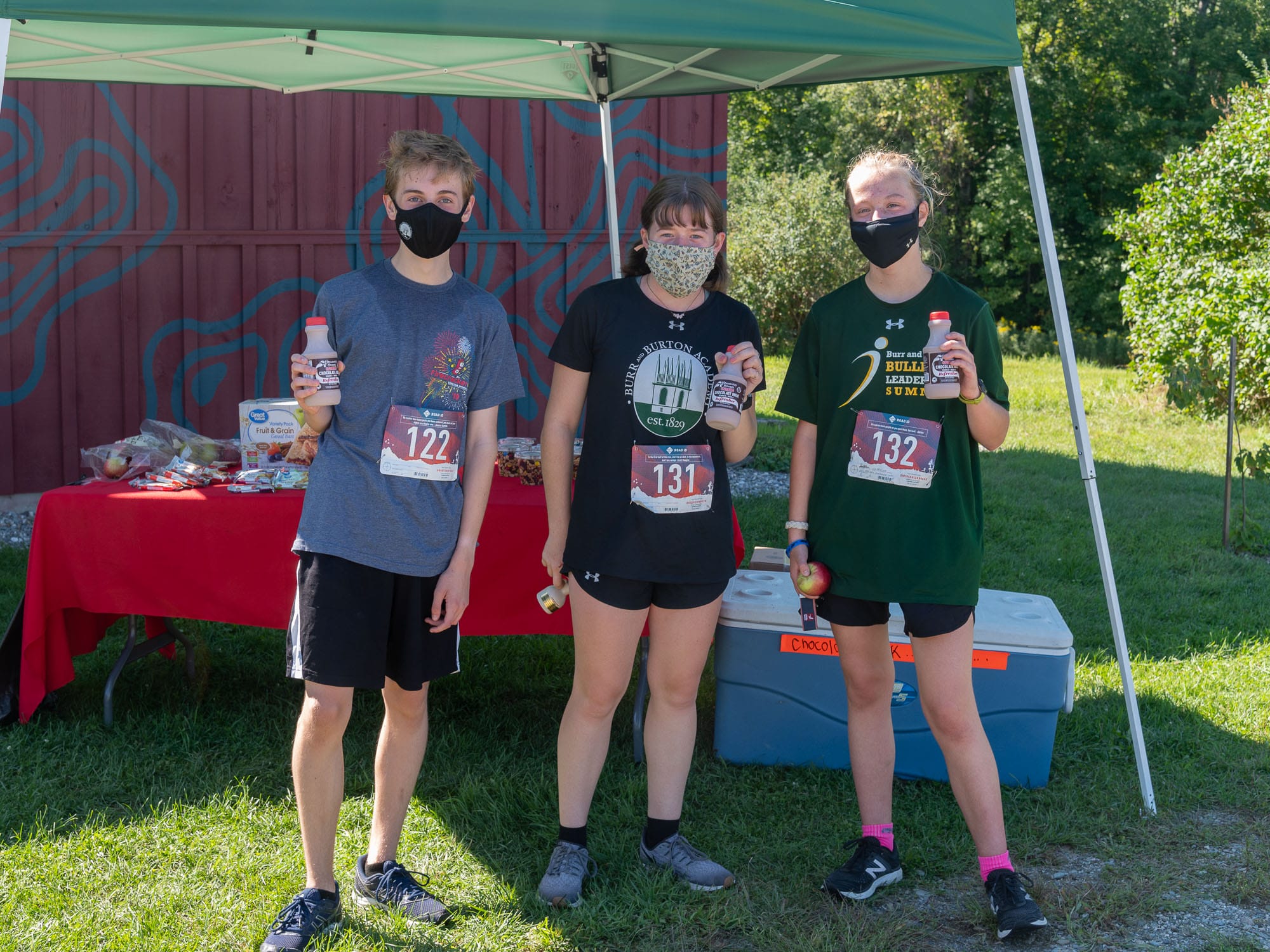 Slate valley trail runners with chocolate milk refreshers
