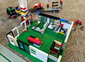 Stewart's Shop made of legos