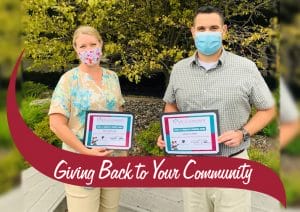 Stewarts/Dake Family Receive COVID Champion Awards