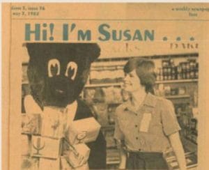 Old "Hi I'm Susan" ad