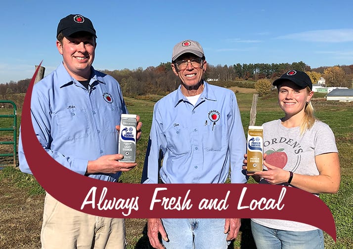 Three Stewarts producers Always fresh and local