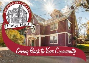 The Unity Hall in Barneveld, NY