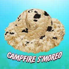 Campfire S'moreo with scoop.