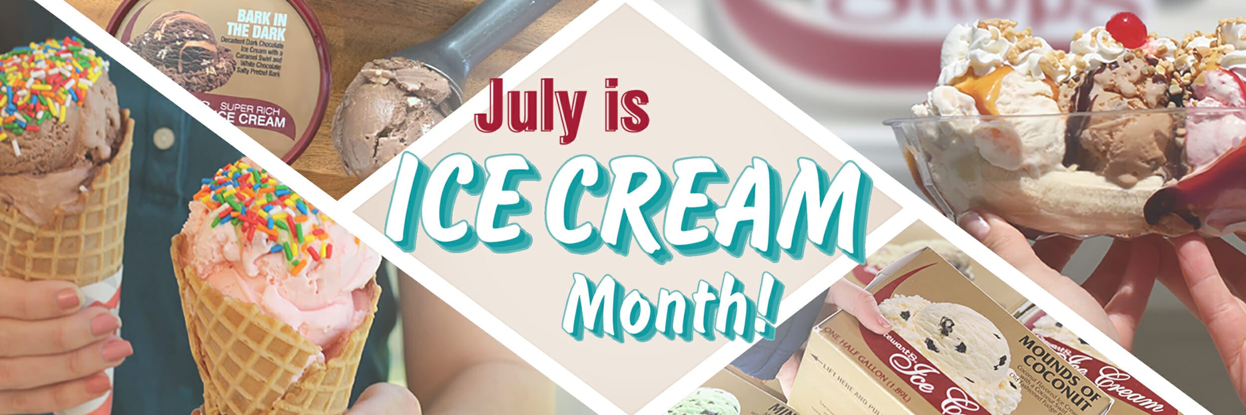 July is ice cream month!