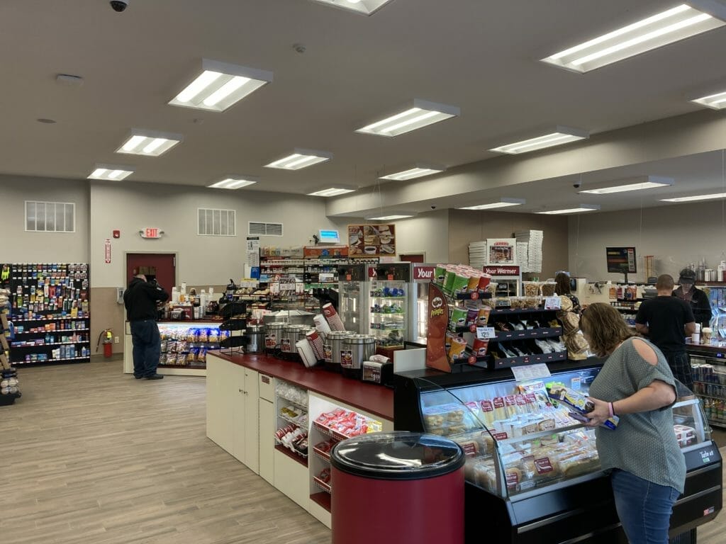 Interior of Shop Ausable Forks