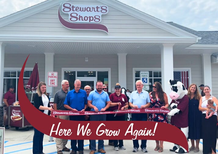 Oxford Stewarts Shop ribbon cutting