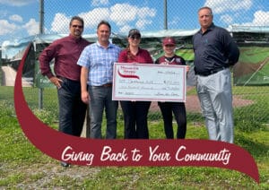 Check presentation at Parkhurst Field