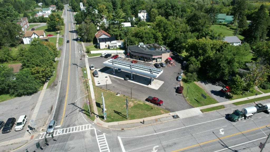 Stewarts Shop exterior in Bridgewater