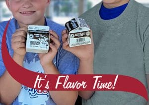 Kids Holding Milk