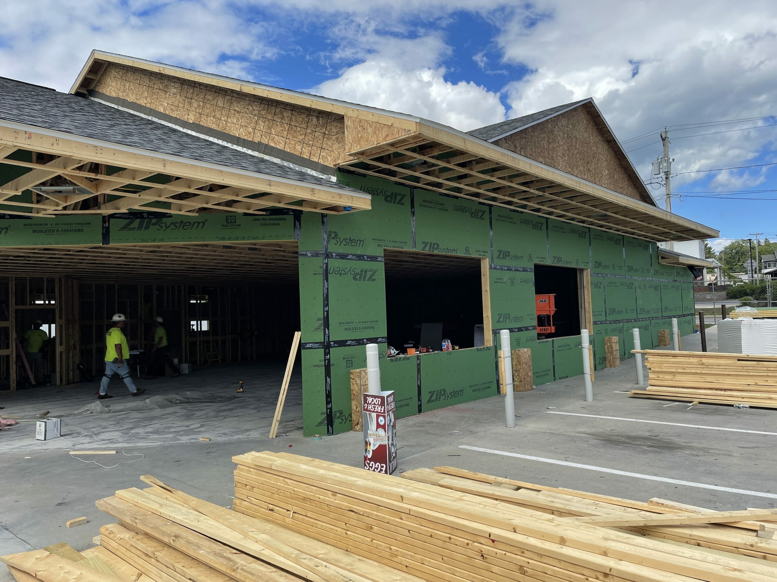 The front of the new shop in Amsterdam