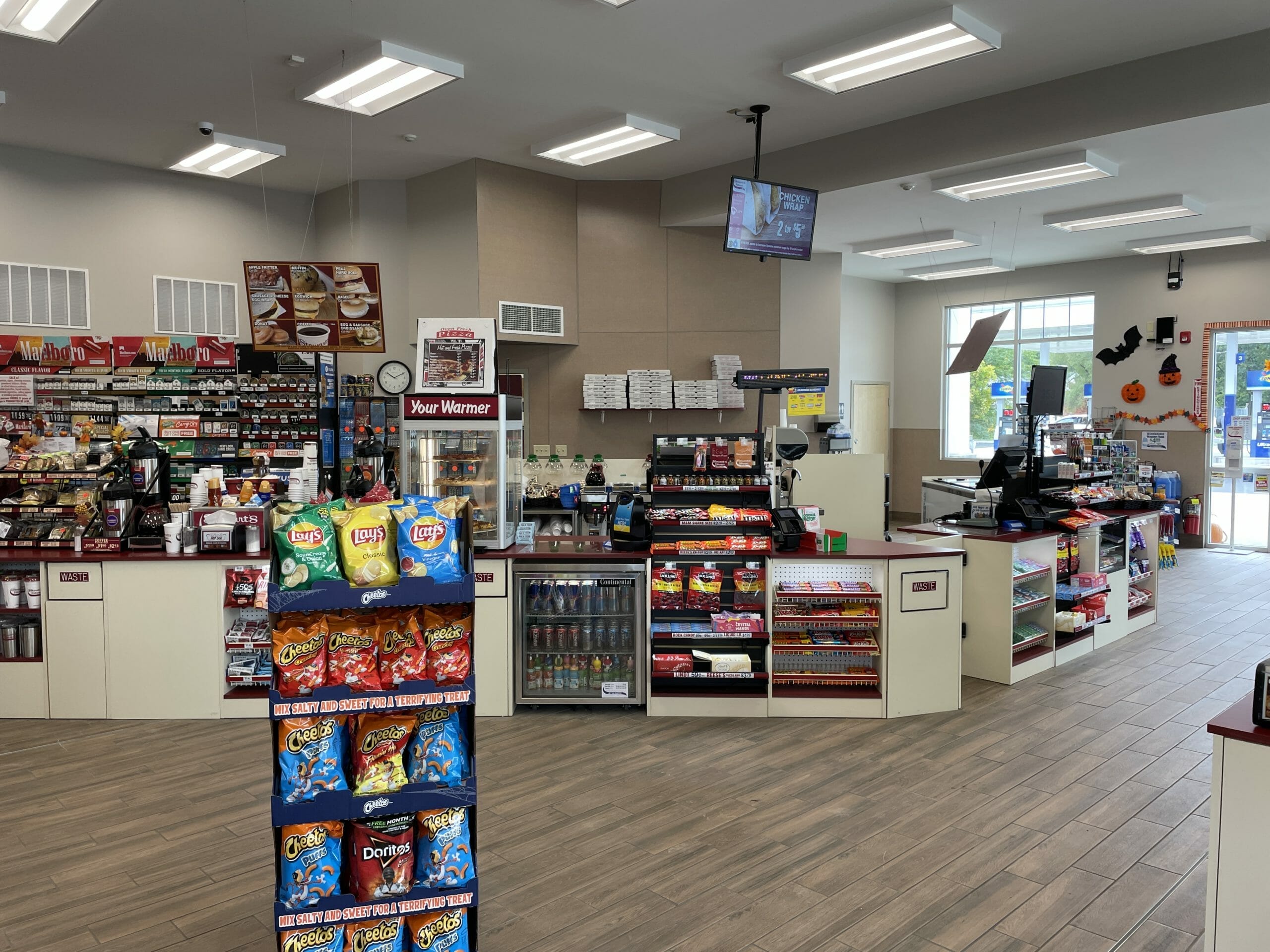 Inside of the new malta shop