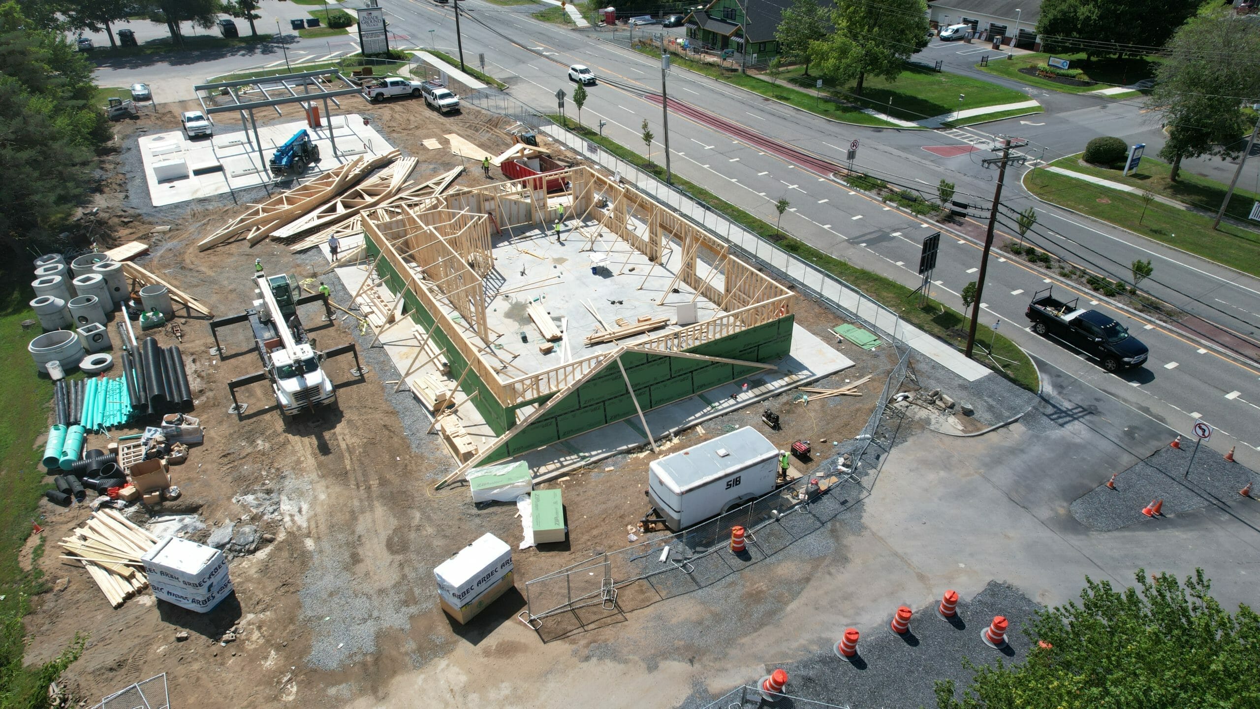 Ariel View of malta shop