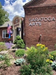 Saratoga Arts Building front view