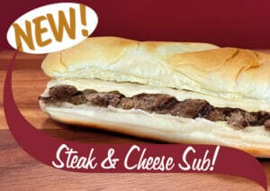 New Steak and Cheese Sub