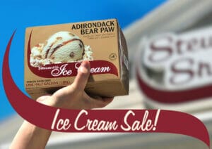 Stewart's Half Gallon Ice Cream Sale