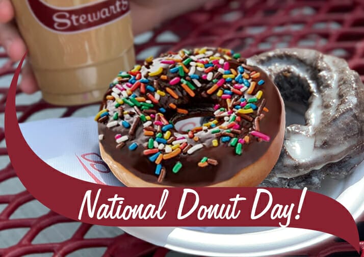 DoNut about National Donut Day on June 2nd! Stewart's Shops