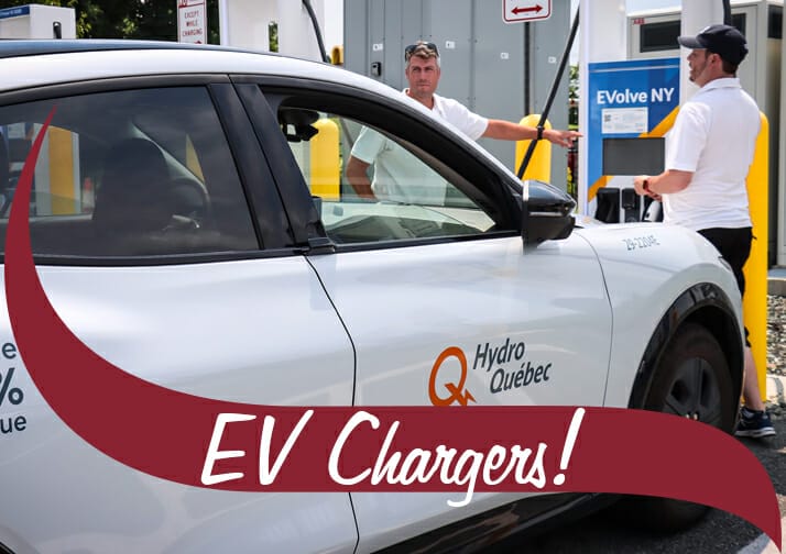 Hydro Quebec EV Charging at EVolve Charger
