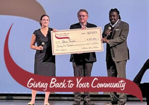 Palace Performing Arts Center Check Presentation