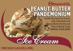 box top of peanut butter pandemonium