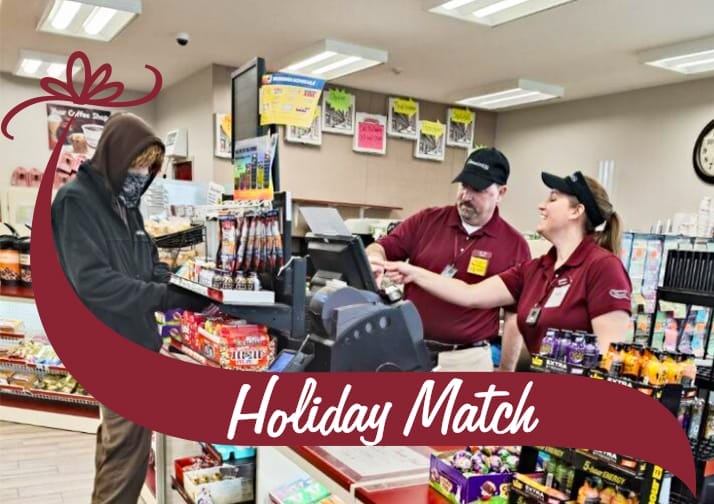 Our shop in Claverack, NY (that was part of the Red Kap acquisition) was recognized for it's Holiday Match milestone!
